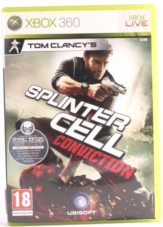Tom Clancy's Splinter Cell: Conviction, Xbox 360 -peli