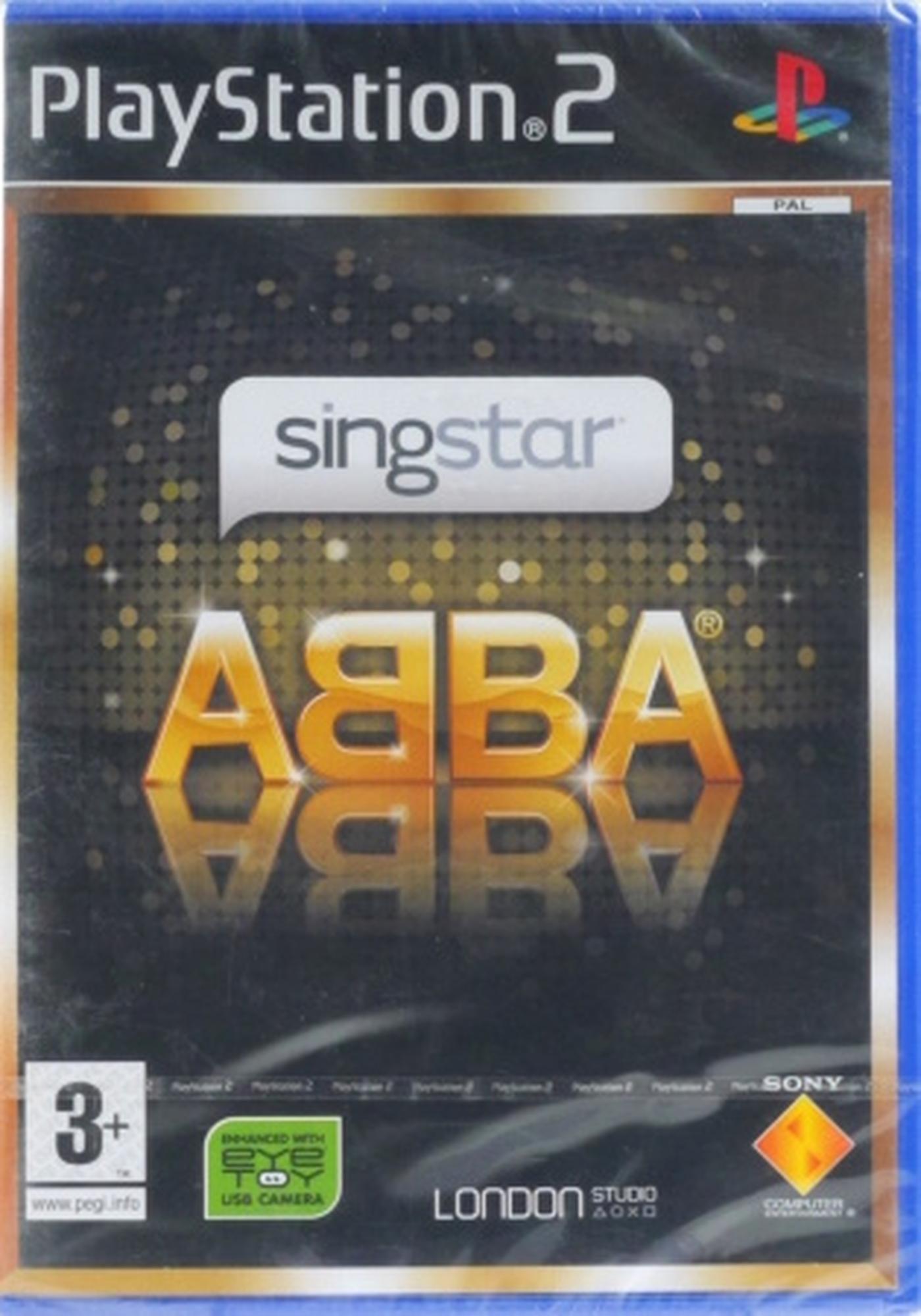 Singstar ABBA PS2 - Singstar ABBA PS2 (käytetty)