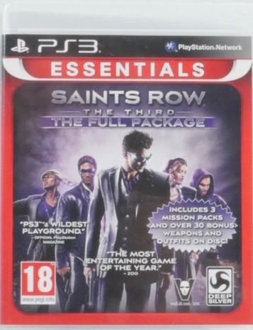 Saints Row: The Third - the Full Package, PS3-peli