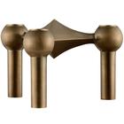 STOFF Nagel Nagel Candlestick - Kynttilänjalat Messinki Bronzed Brass - 9009