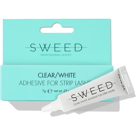 Sweed Lashes - Clear/White Adhesive For Strip Lashes
