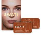 Swati Cosmetic Lenses Bronze, kuukausikäyttöiset värilliset piilolinssit 1 pari
