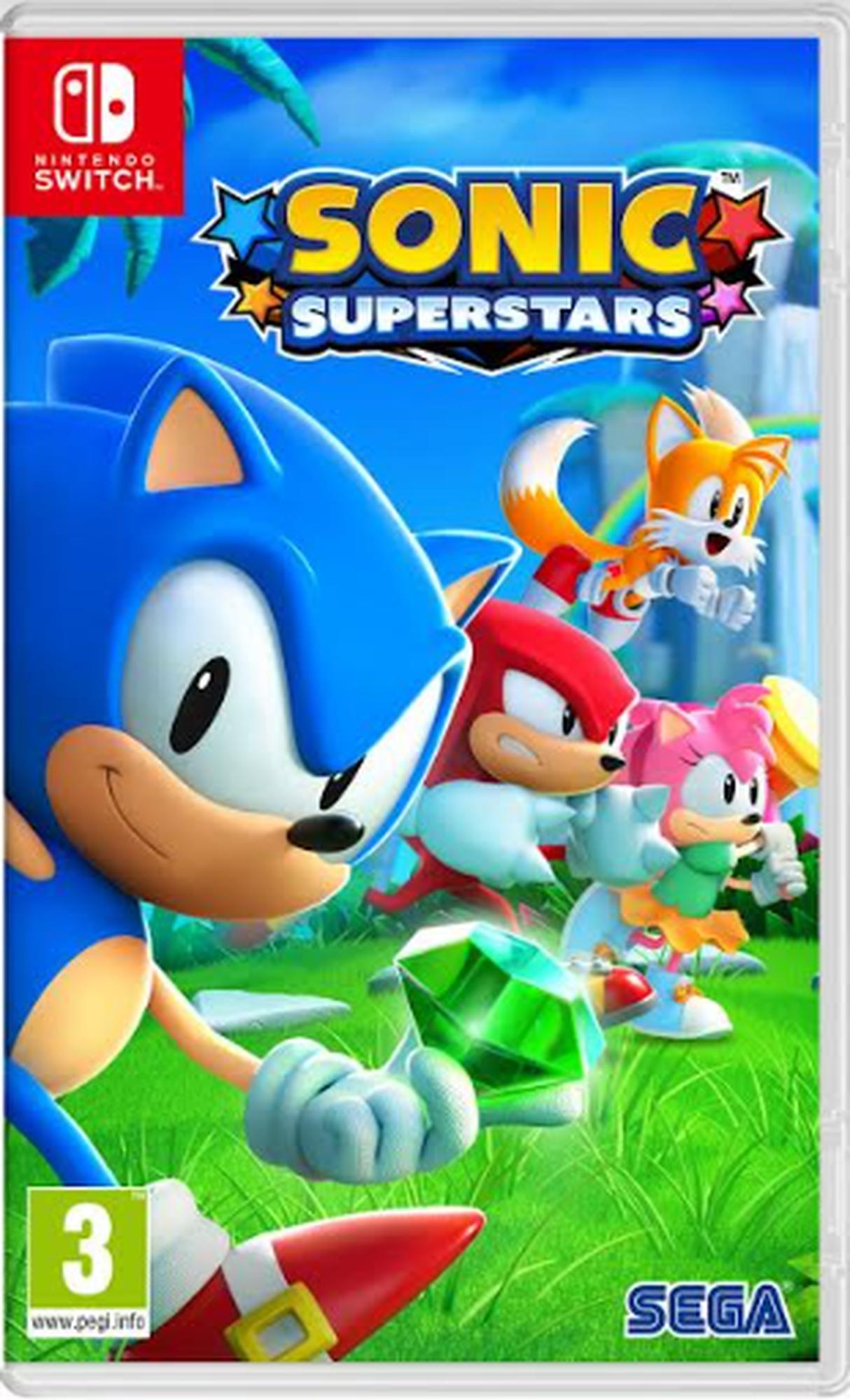 Sonic Superstars (Code in a Box) - Nintendo Switch - Tasohyppely