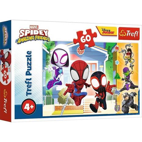 TREFL SPIDERMAN Palapeli Spidey, 60 palaa