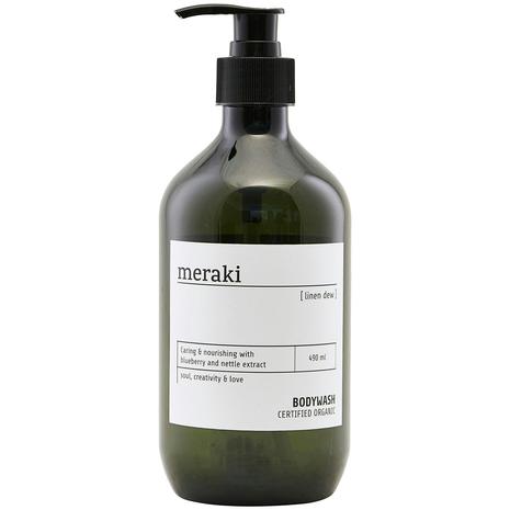 Meraki Linen Dew Body Wash, 490 ml