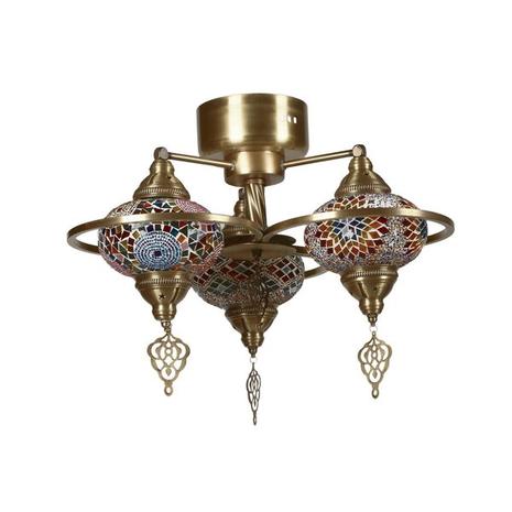 Yeni Macellan Mozaik Camli 3 Lü - 7788-3