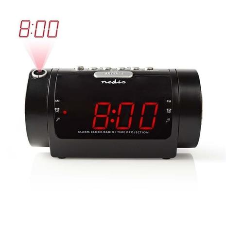 Nedis CLAR005BK, projektorikelloradio