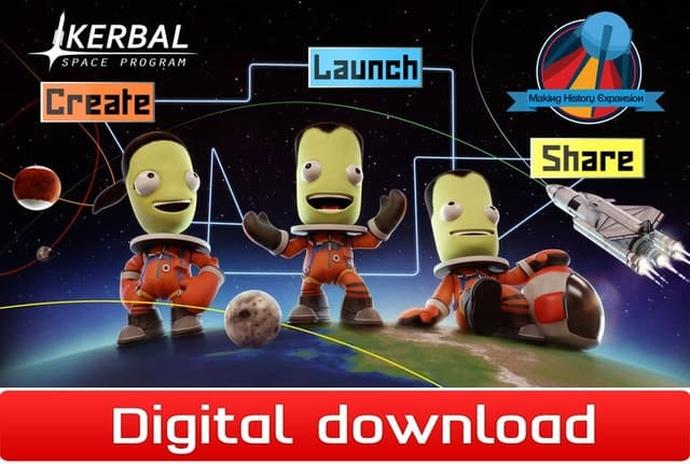 Kerbal Space Program: Making History, PC-peli