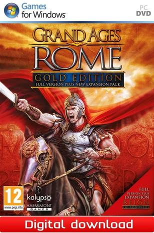 Grand Ages Rome Gold Edition, PC-peli