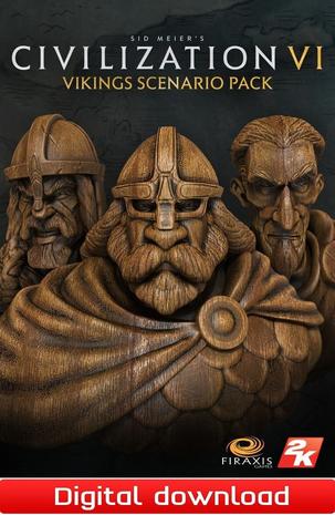 Sid Meier's Civilization VI (6): Vikings Scenario Pack (DLC), PC-peli