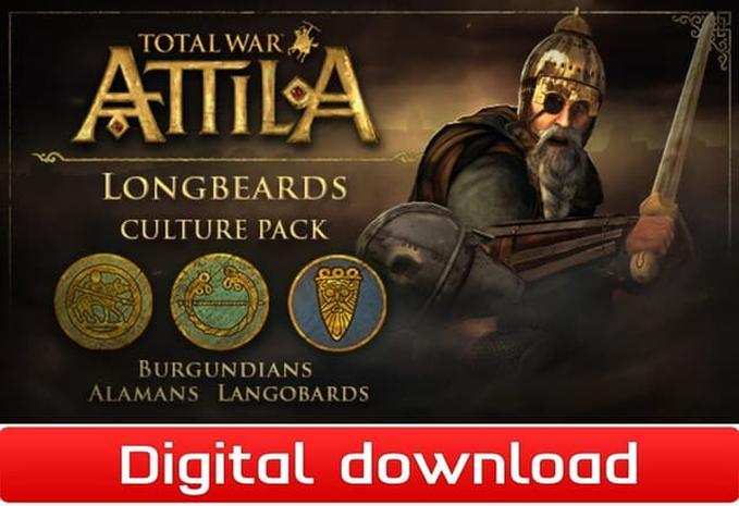 Total War: Attila - Longbeards Culture Pack (DLC), PC-peli