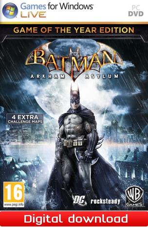 Batman: Arkham Asylum GOTY-edition, PC-peli