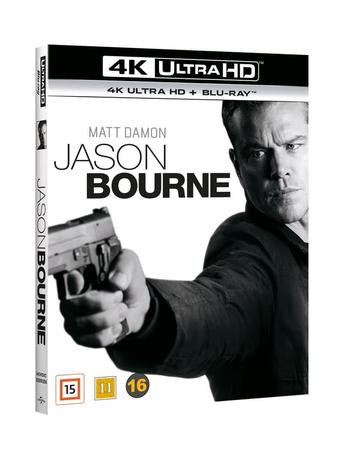 Jason Bourne (2016, 4k UHD + Blu-Ray), elokuva
