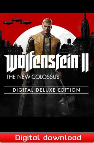 Wolfenstein II (2): The New Colossus - Deluxe Edition, PC-peli – kuva 2/8