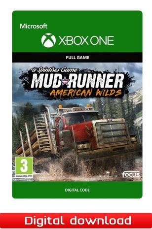 Spintires: MudRunner - American Wilds Edition, Xbox One -peli