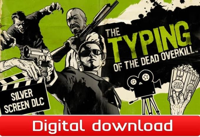 Typing of the Dead: Overkill - Silver Screen, PC-peli
