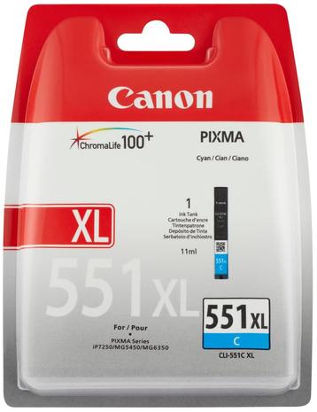 Canon CLI-551XL C, mustekasetti