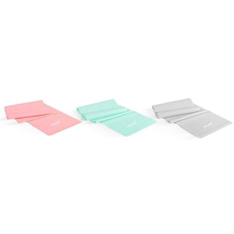 Gymstick VIVID EXERCISE BAND SET 3pcs, Powerband & Mini Band
