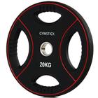 Gymstick Pro PU Weight Plate, levypaino 25 kg