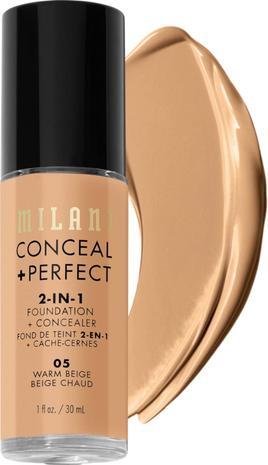 Milani Conceal & Perfect Liquid Foundation - MPCF-05 Warm Beige – kuva 5/8