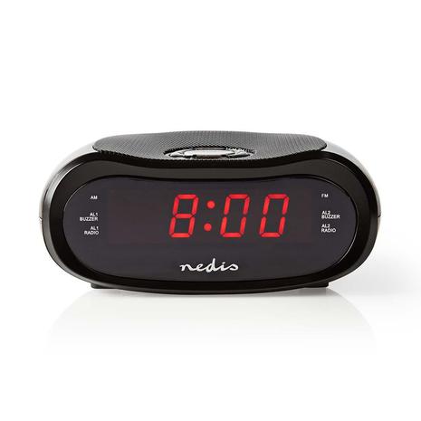 Nedis CLAR001BK, kelloradio