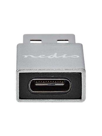 Nedis CCTB60925AL USB-A uros - USB-C naaras, sovitin