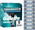 Gillette Mach3 Turbo, vaihtoterät 8 kpl