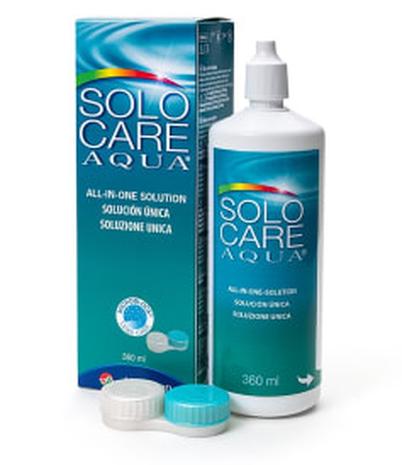 SoloCare Aqua, piilolinssineste 360 ml