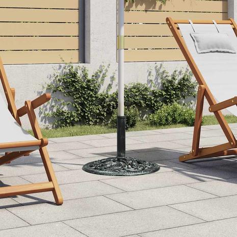 vidaXL Päivänvarjon Alusta Valurauta 12 kg 48 cm – kuva 4/8