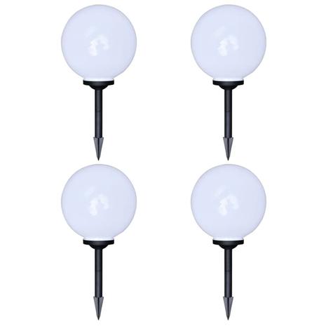 vidaXL Ulkolamput polulle 4 kpl LED 30 cm maapiikillä