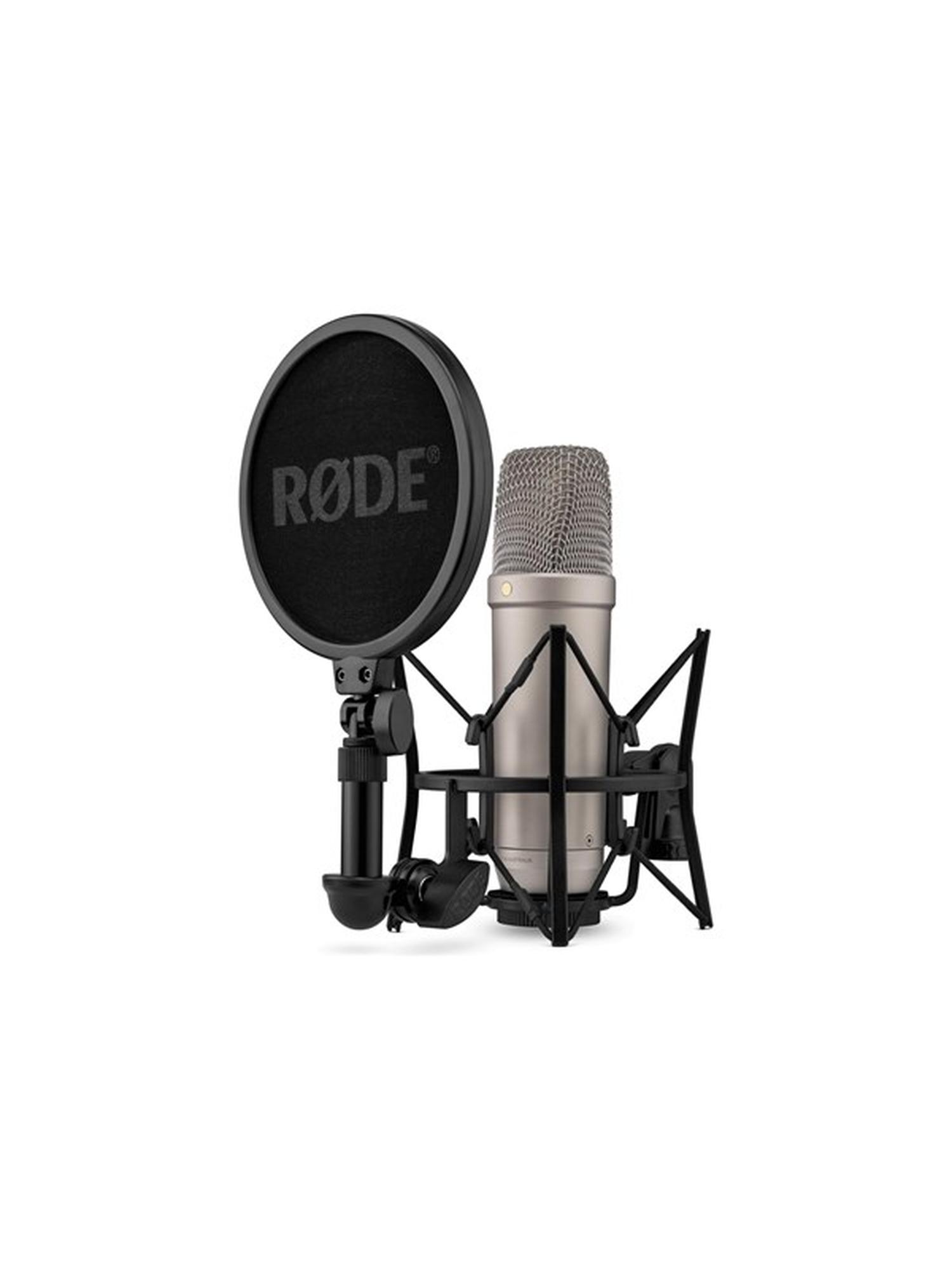 Rode NT1 Gen 5 -studiomikrofoni, hopea
