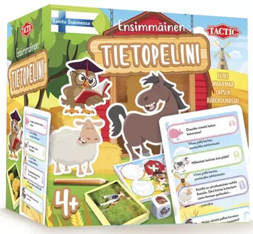 Ensimmäinen tietopelini