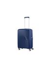 American Tourister Soundbox Spinner Expandable, laajennettava matkalaukku 67 cm