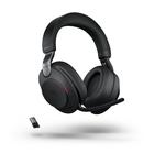 Jabra Evolve2 85 UC Stereo (28599-989-999) Link 390a Musta, Bluetooth-vastamelukuulokemikrofoni