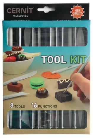 Cernit Tool Kit Savityökalut, 8 kpl
