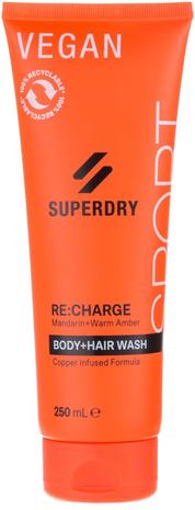 Superdry Charge 250 ml miesten suihkushampoo