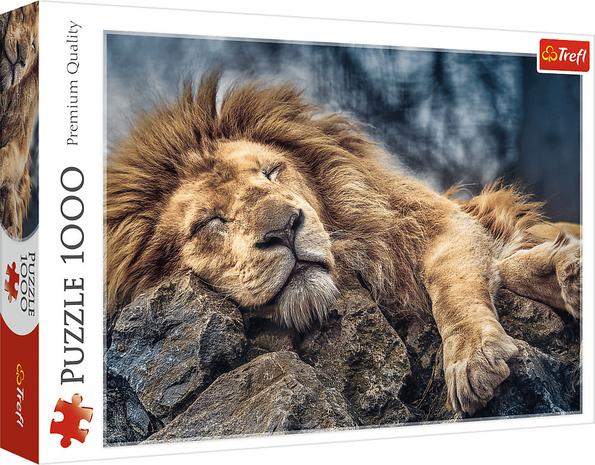 Trefl Sleeping lion 1000 palan palapeli