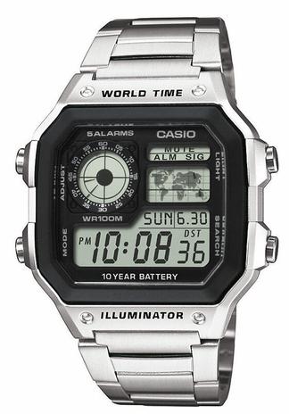 Casio Collection AE-1200WHD-1A, rannekello