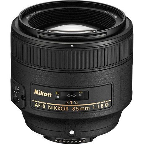 Nikon AF-S Nikkor 85mm f/1.8G, objektiivi
