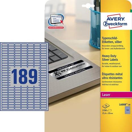 Avery Heavy Duty Laser Labels – kuva 4/8