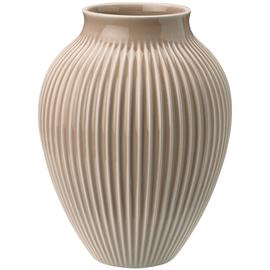 Knabstrup Keramik - Ripple Maljakko 20 cm Dusty Rose