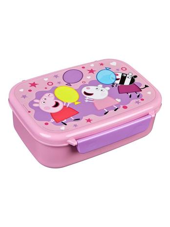 Undercover Peppa Pig Lunchbox with Snack Tray