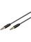 Pro MiniJack 3.5mm Slim 3P - Musta - 1m – kuva 1