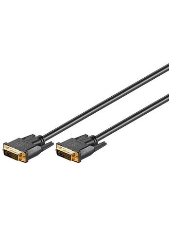 Pro DVI-I DL Cable - Musta - 2m