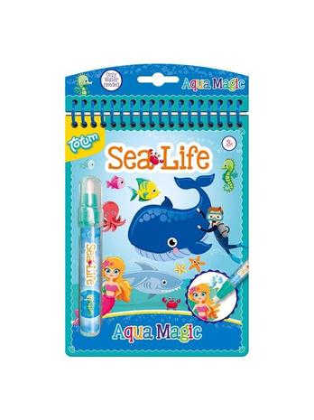 Totum Aqua Magic Sealife Water Coloring Book