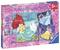 RAVENSBURGER DISNEY PRINCESS -palapeli 3 x 49 – kuva 3
