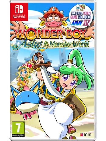 Wonder Boy - Asha in Monster World, Nintendo Switch -peli