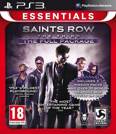 Saints Row: The Third - the Full Package, PS3-peli