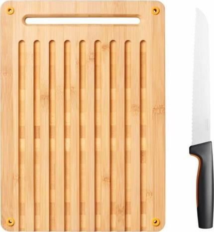 Fiskars Functional Form leipälauta ja veitsi