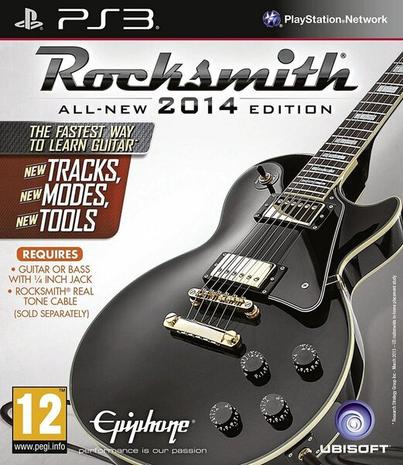Rocksmith 2014 + kaapeli, PS3-peli